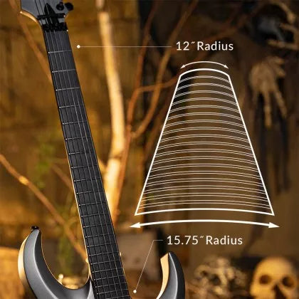 Guitarra Cort X500GS Gray Satin Menace Seymour Duncan Floyd NeckThrough