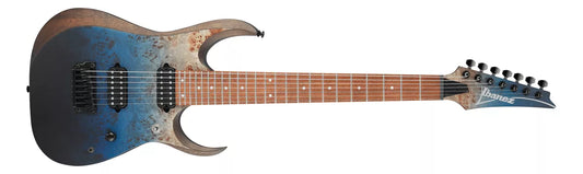 Guitarra Ibanez RGD 7521PB DSF Deep Seafloor Fade Flat Dimarzio PAF7 - 7 Cordas