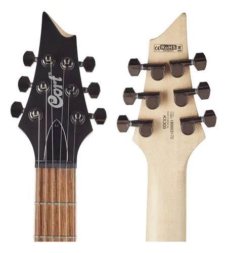 Guitarra Cort Captador Emg Kx300 Open Pore Cobalt Burst Opcb