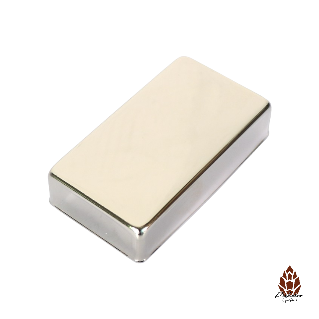 Capa Cover para Captadores Humbucker - Nickel Silver