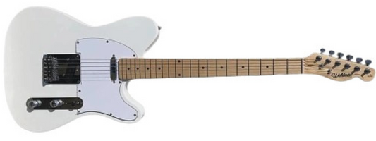 Guitarra Waldman Telecaster White GTE-100 WWH Branca Single