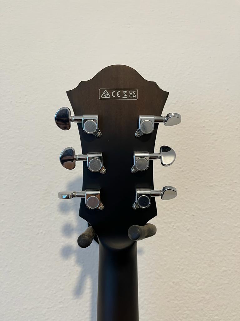 Guitarra Ibanez Artcore AF55TKF Semi Acustica Archtop Regulada + Captadores PAF/JAZZ III Pinheiro Guitars