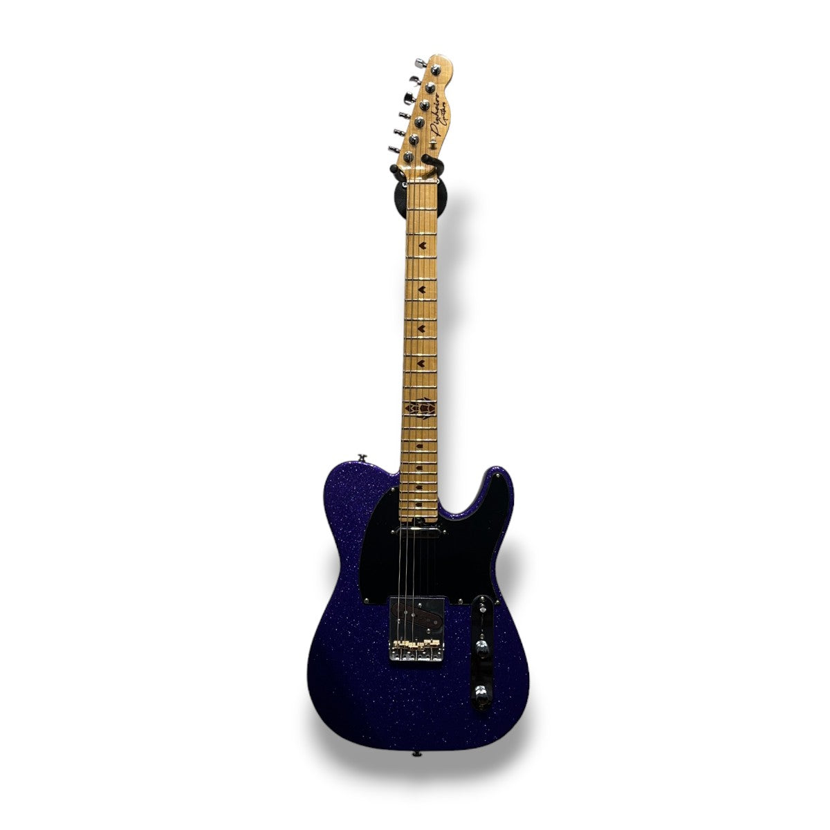 Guitarra Tele SS Night Lilac Sparkle String Through Pinheiro Guitars