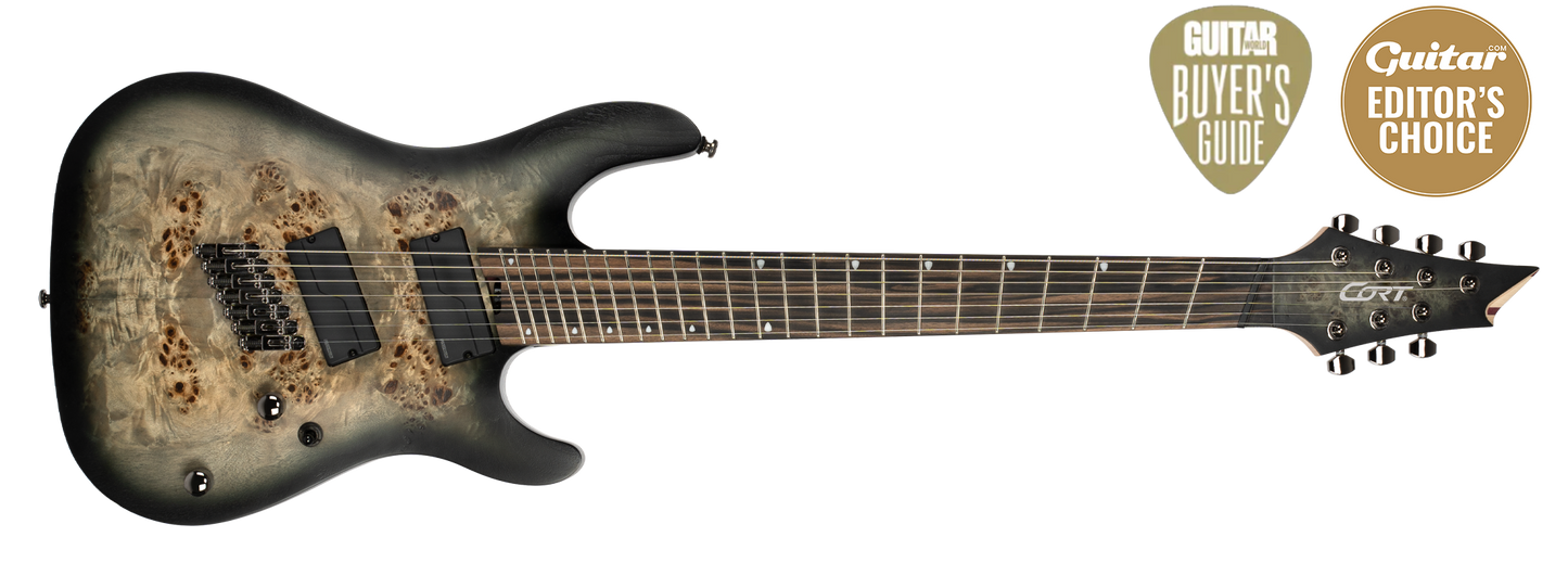 Guitarra Cort KX507MS Multi Scale Fishman Fluence 7 Cordas