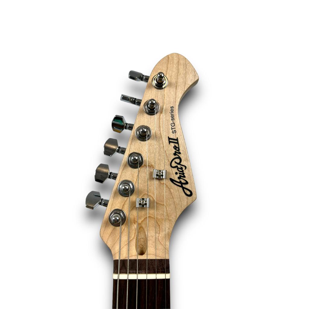 Guitarra Strato Aria Pró VW + Pinheiro Pickups Texas Trouble
