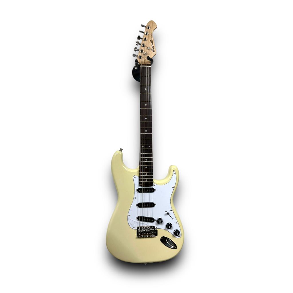Guitarra Strato Aria Pró VW + Pinheiro Pickups Texas Trouble