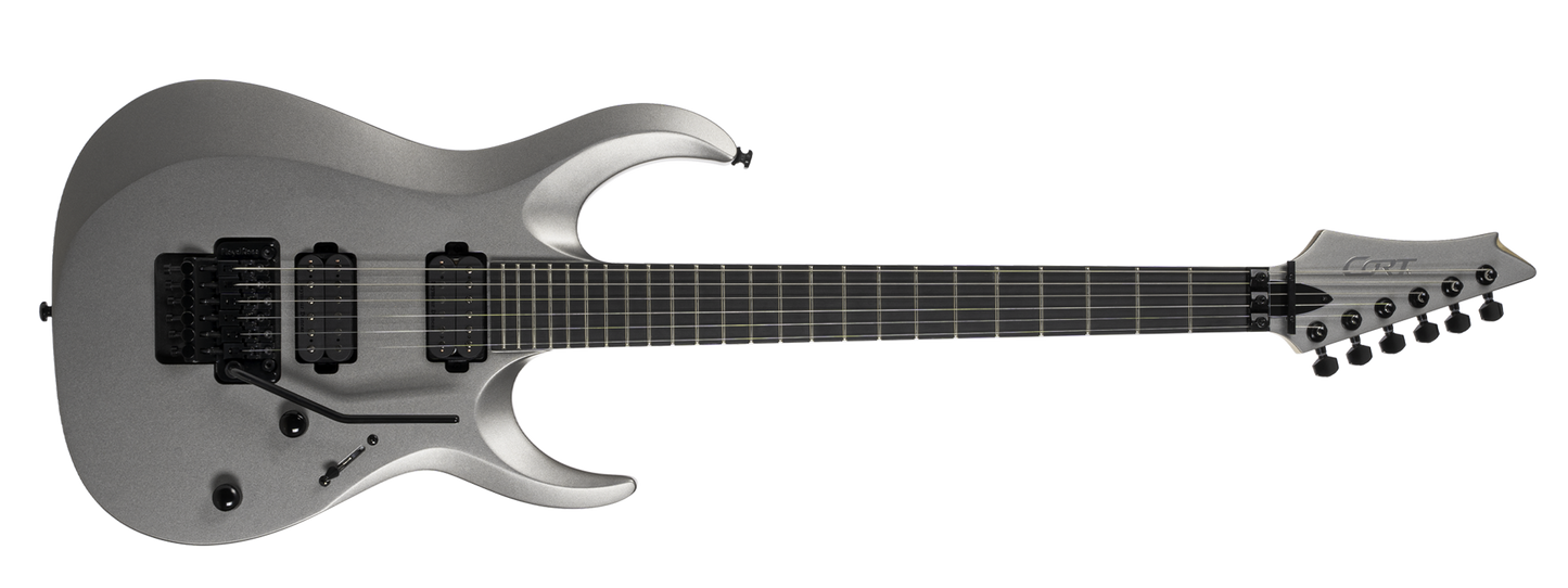 Guitarra Cort X500GS Gray Satin Menace Seymour Duncan Floyd NeckThrough