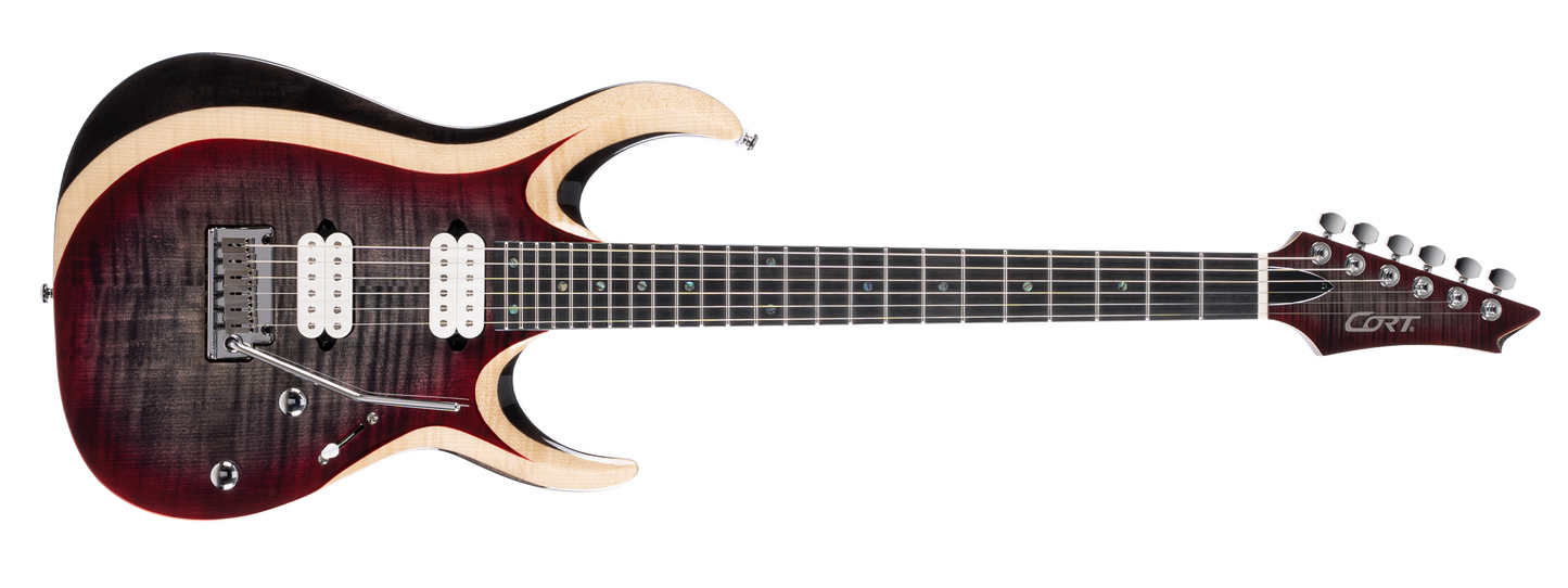 Guitarra Cort X700DII Duality LVB Fishman Traste Inox c/Bag - Semi Nova