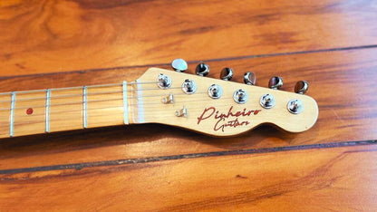 Guitarra Modern Tele Style Bloody Red Pinheiro Guitars