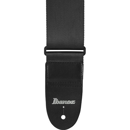 Correia lisa Ibanez GS64 BK Preto Standard Alça Strap