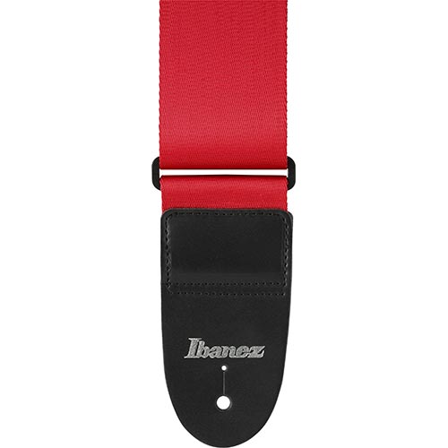 Correia lisa Ibanez GS64 RD Vermelho Standard Alça Strap