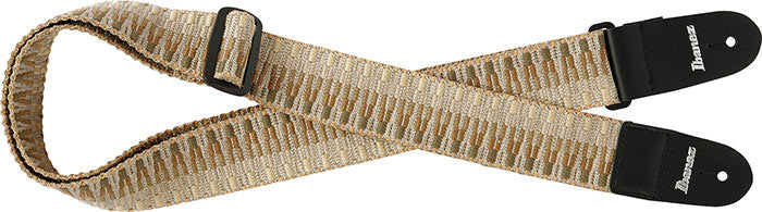 Correia Trançada Ibanez GSB50 C4 Braided Strap Marrom Khaky