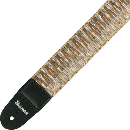 Correia Trançada Ibanez GSB50 C4 Braided Strap Marrom Khaky