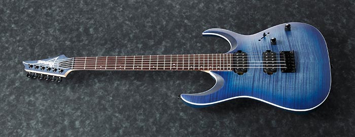 Guitarra Ibanez RGA 42FM BLF Blue Lagoon Burst Flat Quantum