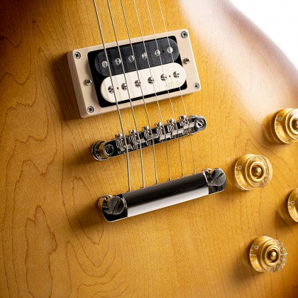 Guitarra Cort Les Paul CR300ATB Captadores Emg FAT 55 Semi Gloss