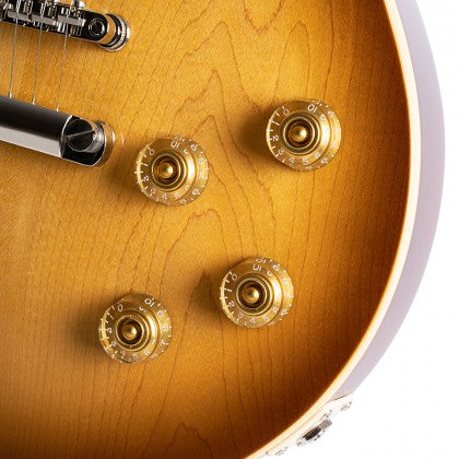 Guitarra Cort Les Paul CR300ATB Captadores Emg FAT 55 Semi Gloss