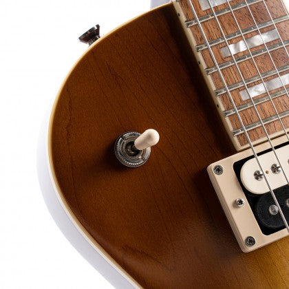 Guitarra Cort Les Paul CR300ATB Captadores Emg FAT 55 Semi Gloss