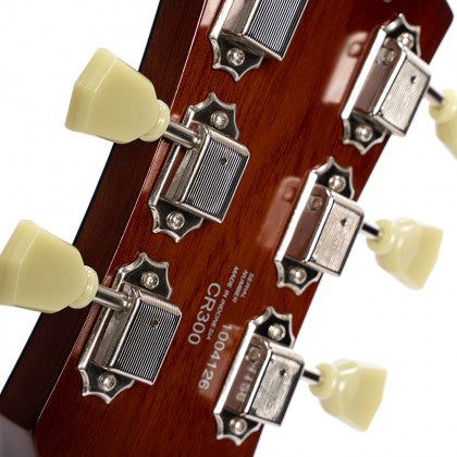 Guitarra Cort Les Paul CR300ATB Captadores Emg FAT 55 Semi Gloss