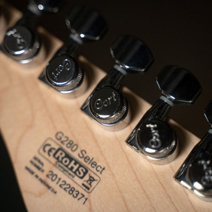Guitarra Cort G280 Sel Trans Black Voiced Tone Super Strato