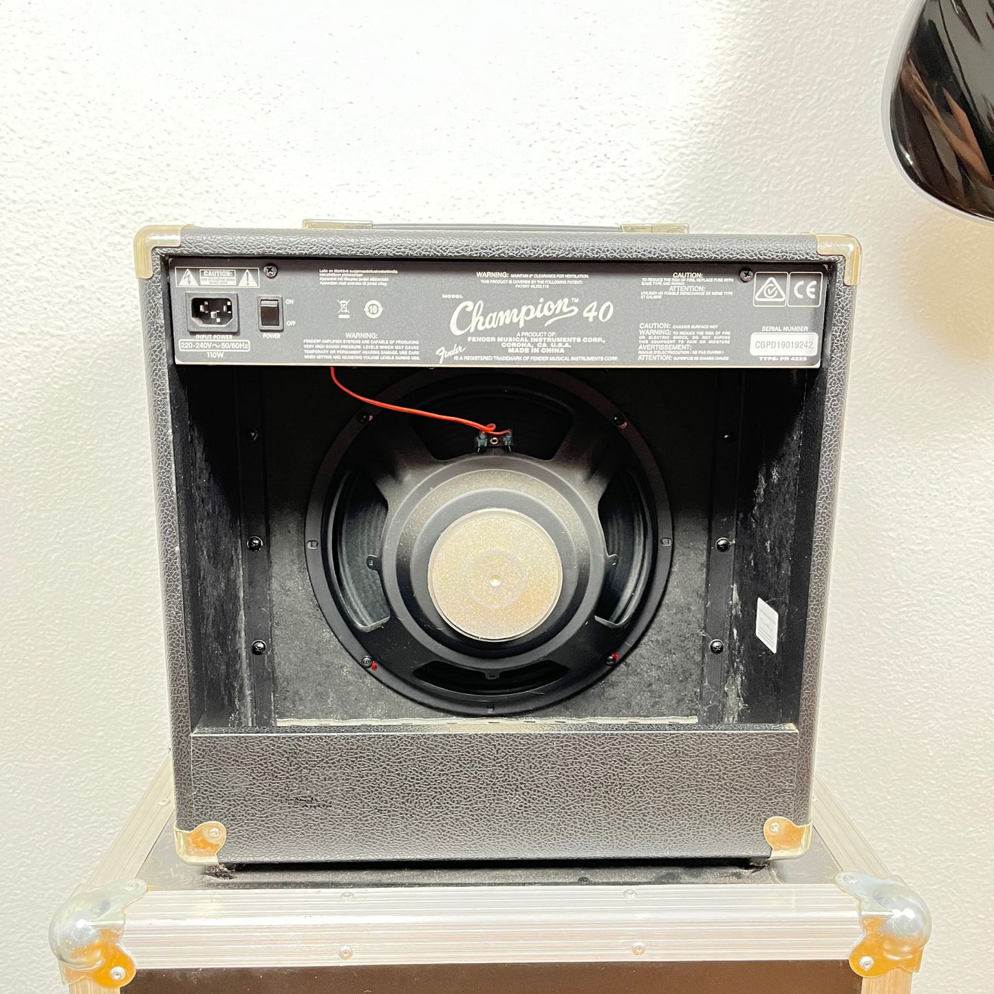 Amplificador de Guitarra Fender Champion 40 - Semi Novo