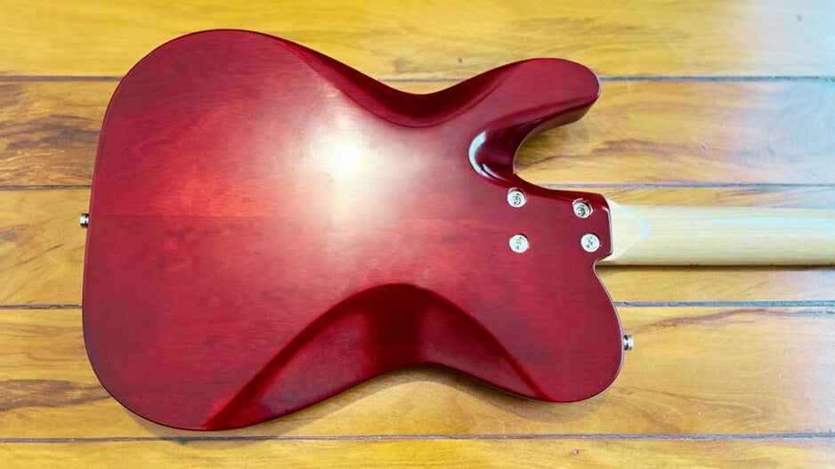 Guitarra Modern Tele Style Bloody Red Pinheiro Guitars