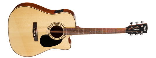 Violão Eletroacústico Cort Aço AD 880 CE NS Mogno com Capa
