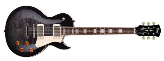 Guitarra Cort Les Paul CR250TBK Alnico 2 Pickups Graphtech