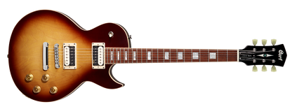 Guitarra Cort Les Paul CR300ATB Captadores Emg FAT 55 Semi Gloss
