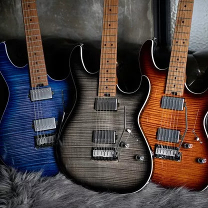 Guitarra Cort G290 FATII Bright Blue Burst Voiced Tone VTH77