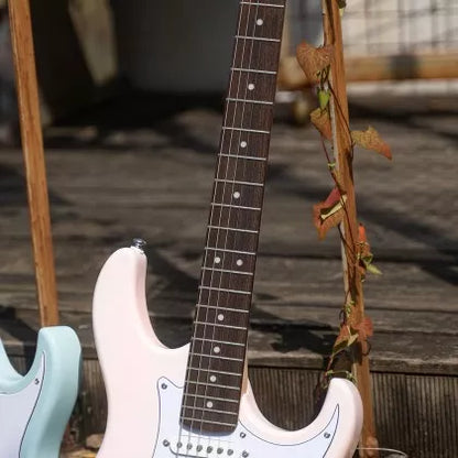 Guitarra Cort G200 PPK Pastel Pink Powersound HSS Pickups