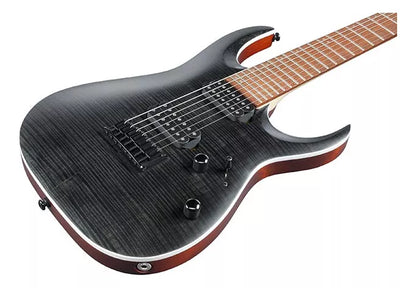 Guitarra Ibanez RGA 742FM TGF Transparente Quantum 7 cordas