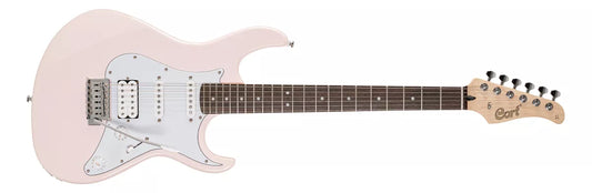 Guitarra Cort G200 PPK Pastel Pink Powersound HSS Pickups