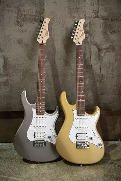 Guitarra Cort G250 SVM Silver Metallic Alnico VHSS Set