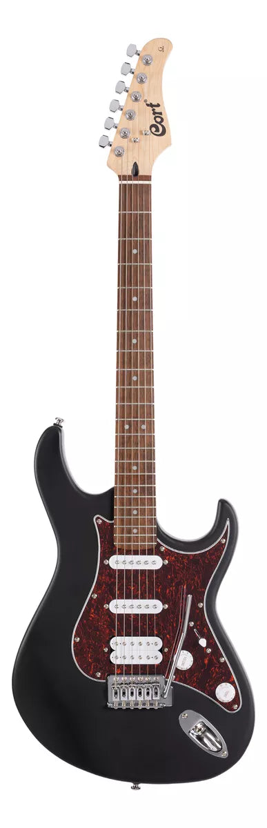 Guitarra Cort G110 OPBK Open Pore Black Powersound HSS Pickup Set