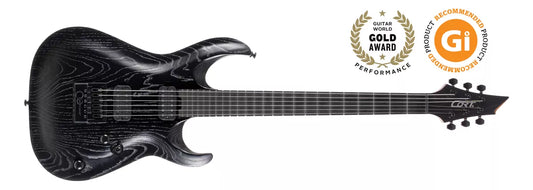 Guitarra Cort KX700 Evertune Open Pore Black Seymour Duncan
