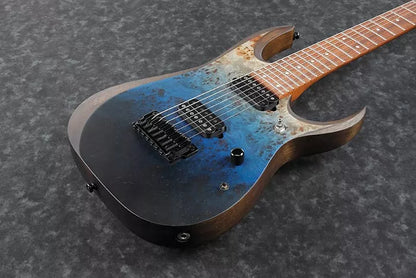 Guitarra Ibanez RGD 7521PB DSF Deep Seafloor Fade Flat Dimarzio PAF7