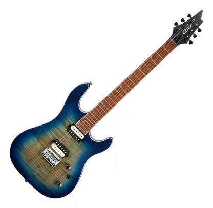 Guitarra Cort Captador Emg Kx300 Open Pore Cobalt Burst Opcb