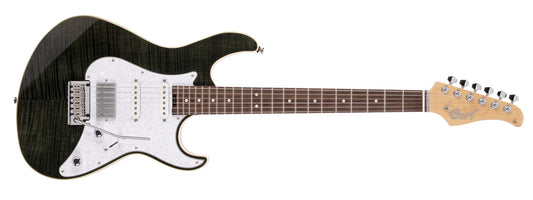 Guitarra Cort G280 Sel Trans Black Voiced Tone Super Strato