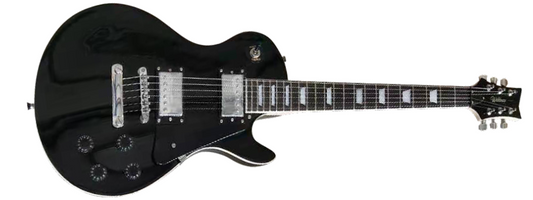 Guitarra Waldman Les Paul Black GLP250BK