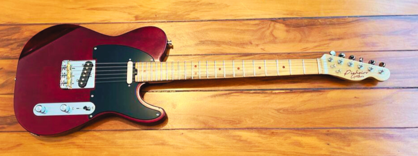guitarra telecaster pinheiro guitars com captadores classic 58