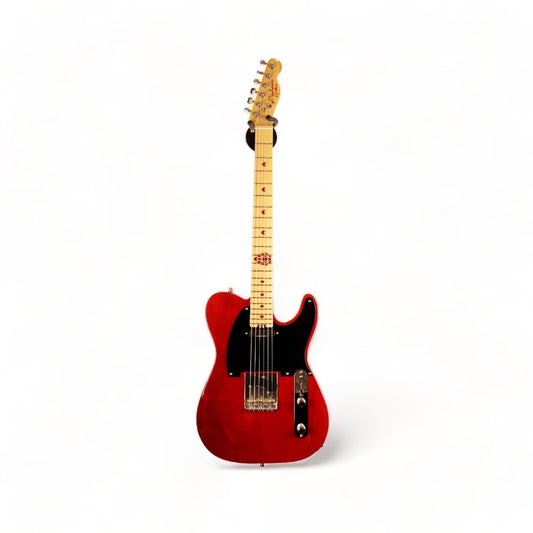 Guitarra Modern Tele Style Bloody Red Pinheiro Guitars - Customize do Seu Jeito!