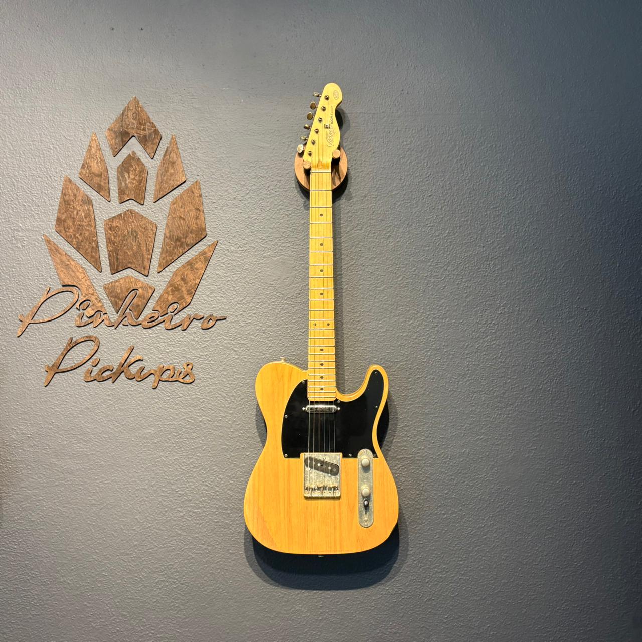 Guitarra Telecaster Vintage V52 Relic + Tele Twang Noiseless Pinheiro Pickups