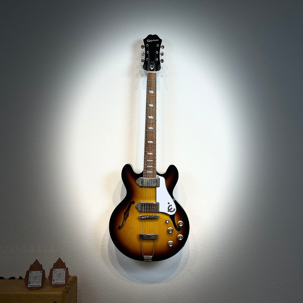 Guitarra Epiphone Gibson Casino Coupe VS Sunburst Archtop