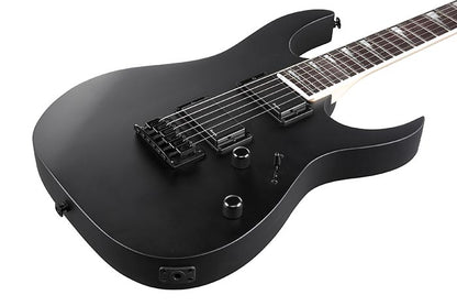Guitarra Super Strato Ibanez GRG 121DX BKF Black Flat