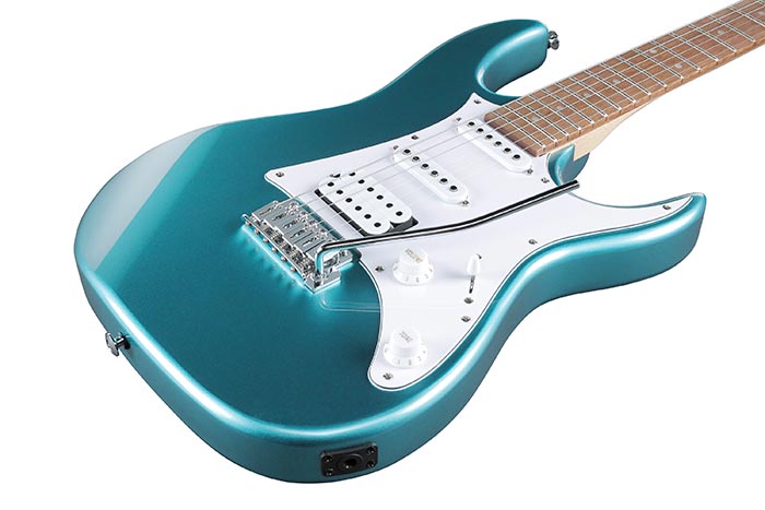 Guitarra Ibanez GRX 40 MLB Metallic Light Blue Infinity HSS