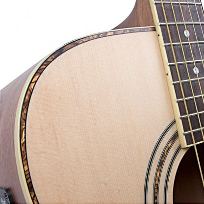 Violão Eletroacústico Cort Aço AD 880 CE NS Mogno com Capa