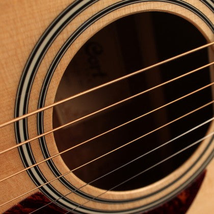 Violão Eletroacústico Cort Aço AD 880 CE NS Mogno com Capa