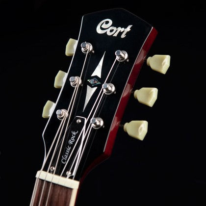 Guitarra Cort Les Paul CR250TBK Alnico 2 Pickups Graphtech