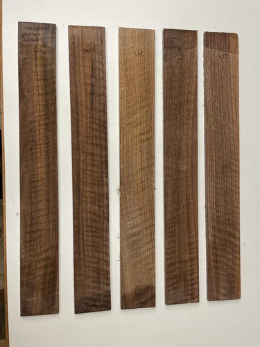 Escala De Black Walnut (USA) Tigrada - Guitarra, Violão, Viola - Luthier