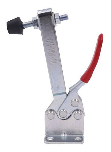 Grampo Aperto Rápido Horizontal Gh201bl 90kgf Fixação Cnc